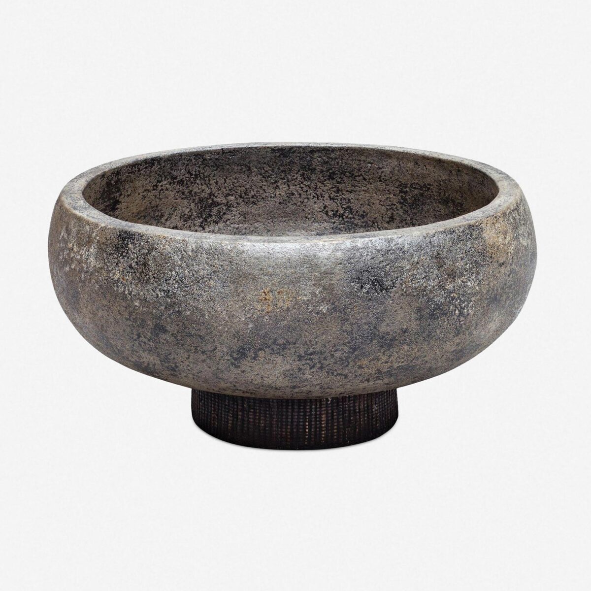 Woven Decorative Black Bowl