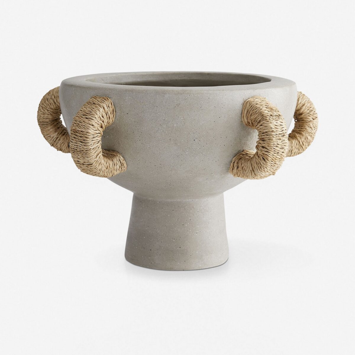 Sculptural Natural Terracotta Centerpiece