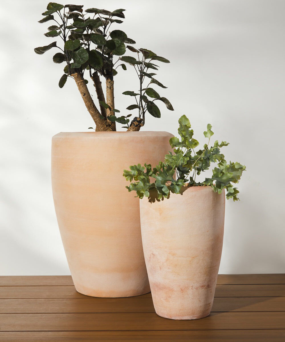 Green Terracotta Planter (Set of 2)