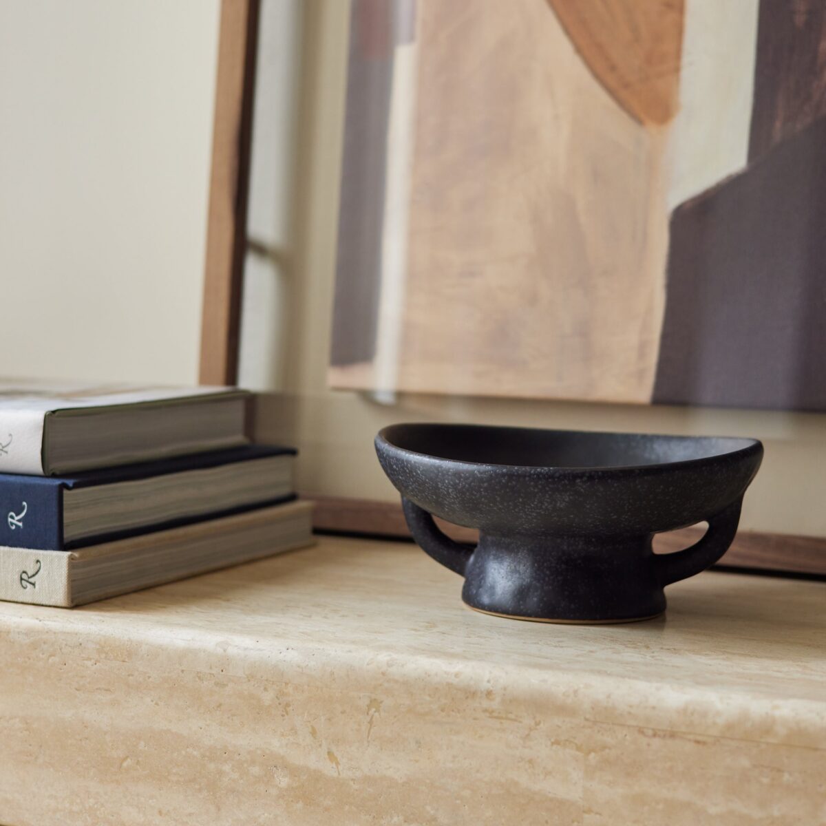 Sculptural Stoneware Bowl