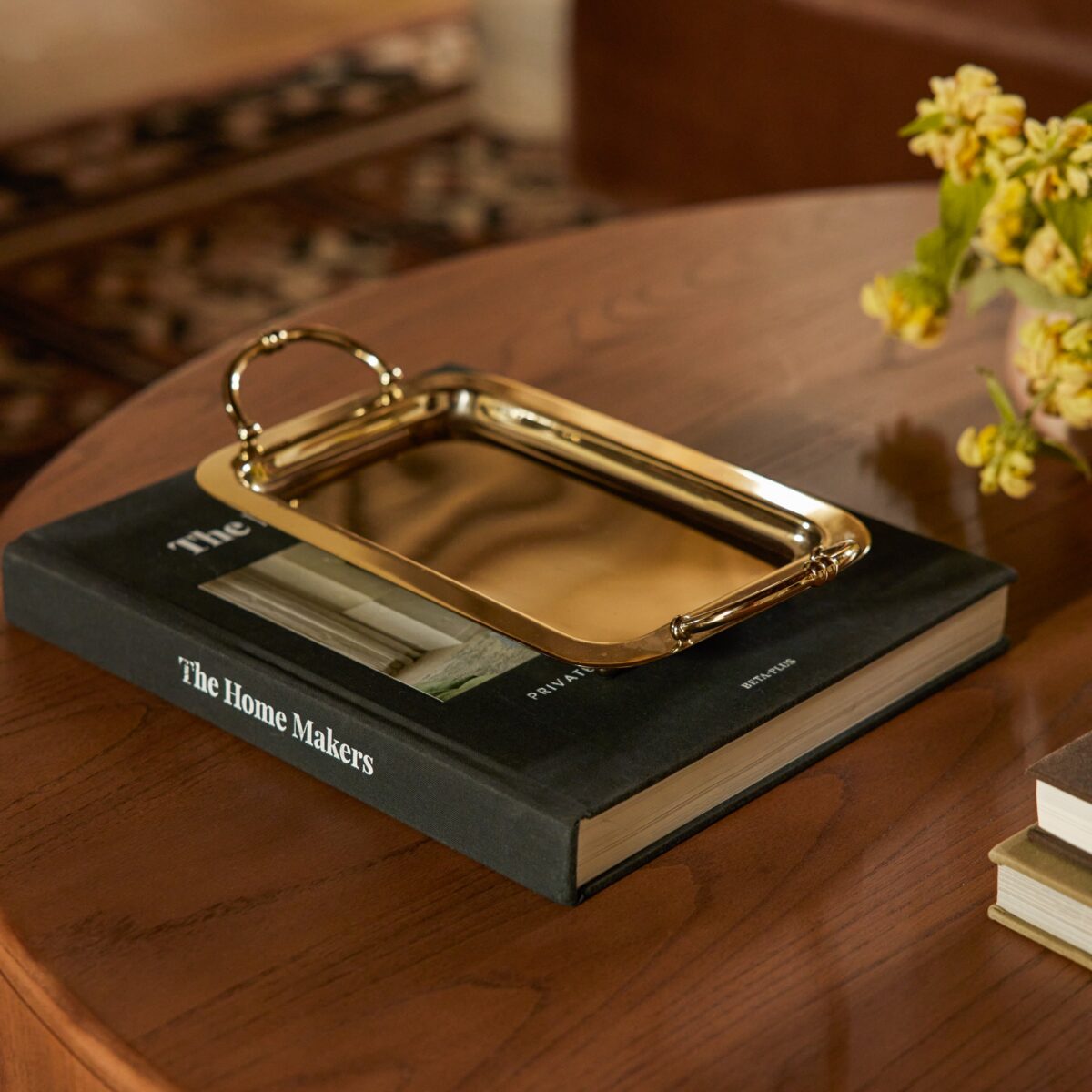 Gold Steel Tray