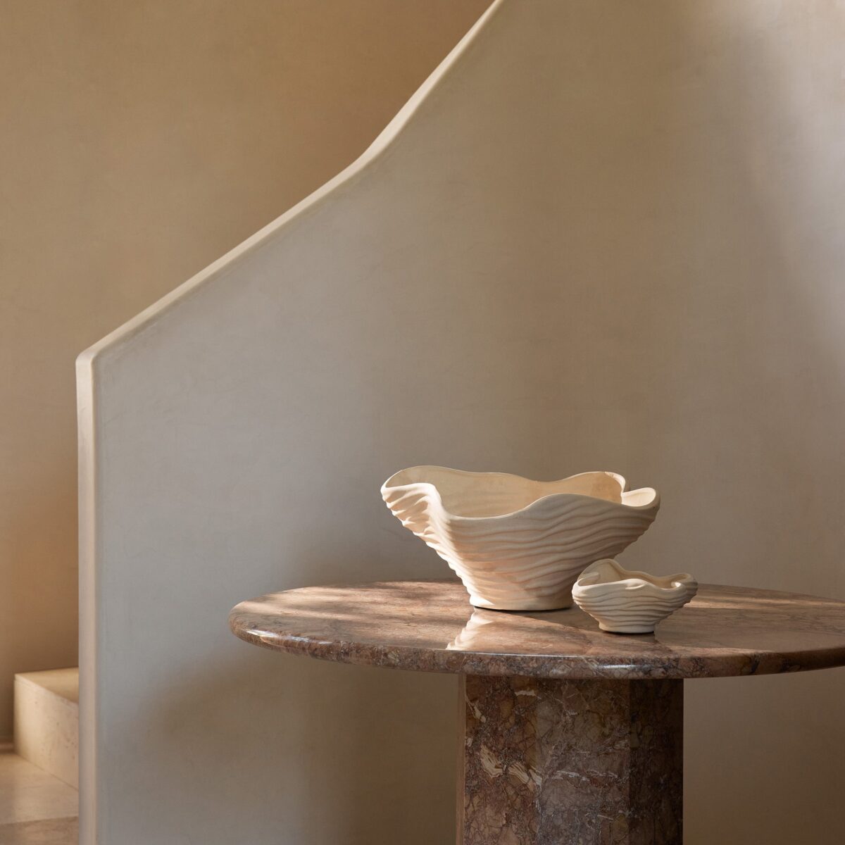 Sculptural Organic Natural Decorative Bowl
